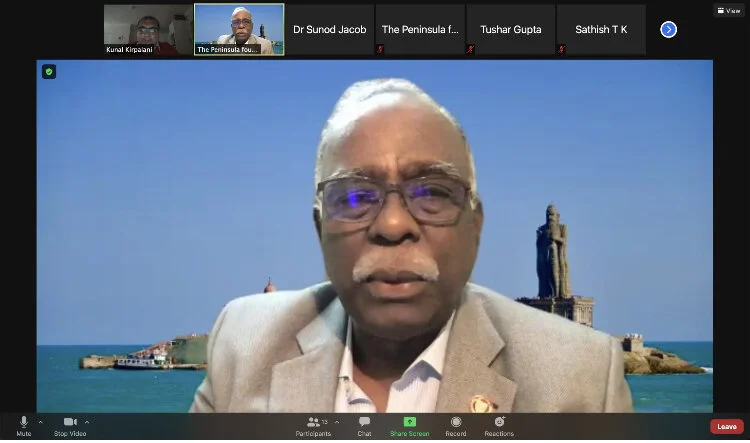 CONDUCTING AN E-LECTURE ON PROJECT MANAGEMENT &amp; LEADERSHIP FOR THE PENINSULA FOUNDATION