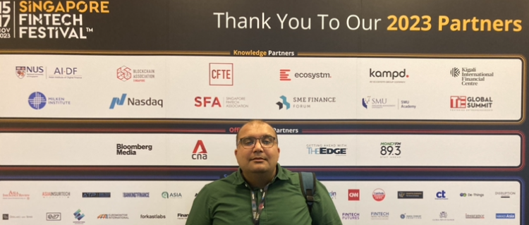 ATTENDING THE 2023 SINGAPORE FINTECH FESTIVAL
