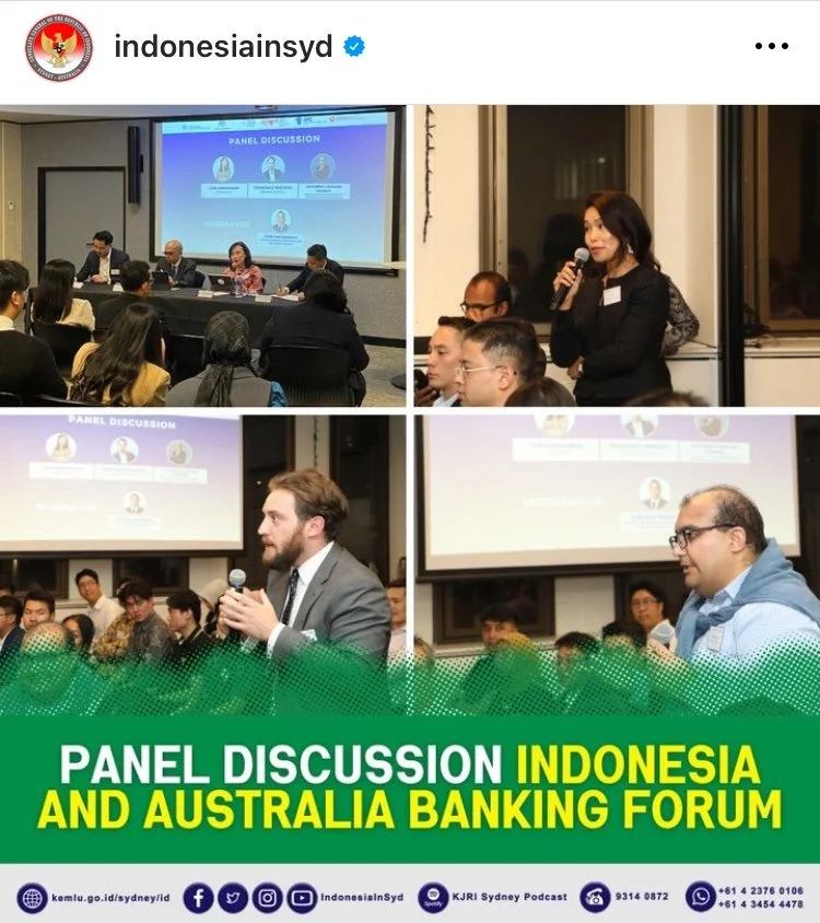 ATTENDING THE INDONESIA-AUSTRALIA BANKING FORUM AND PARTICIPATING IN THE Q&amp;A