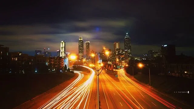 I love taking pictures of Atlanta
#nightphotography #cityscape #downtown #atl #lighttrails