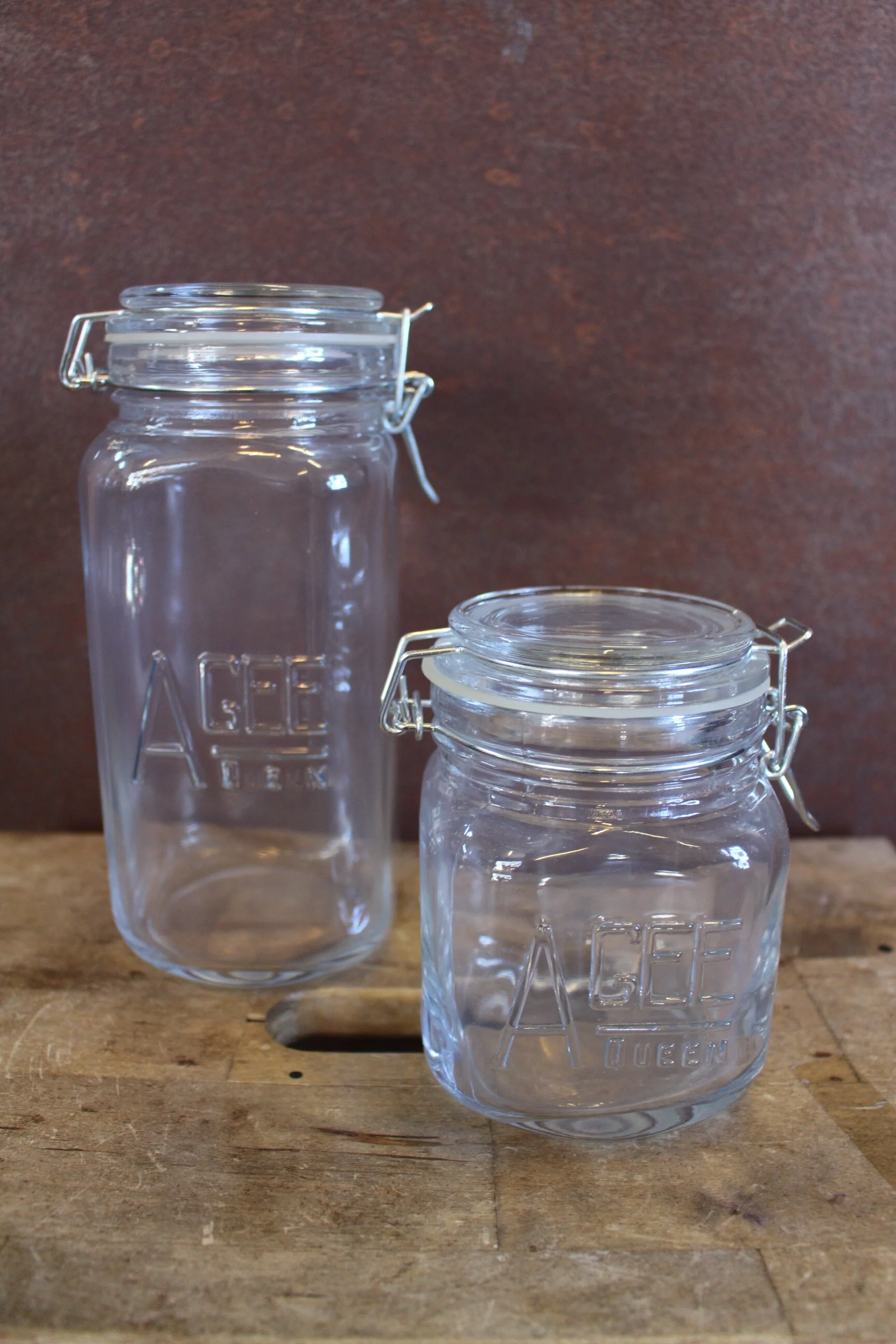 Clip-top Storage Jars