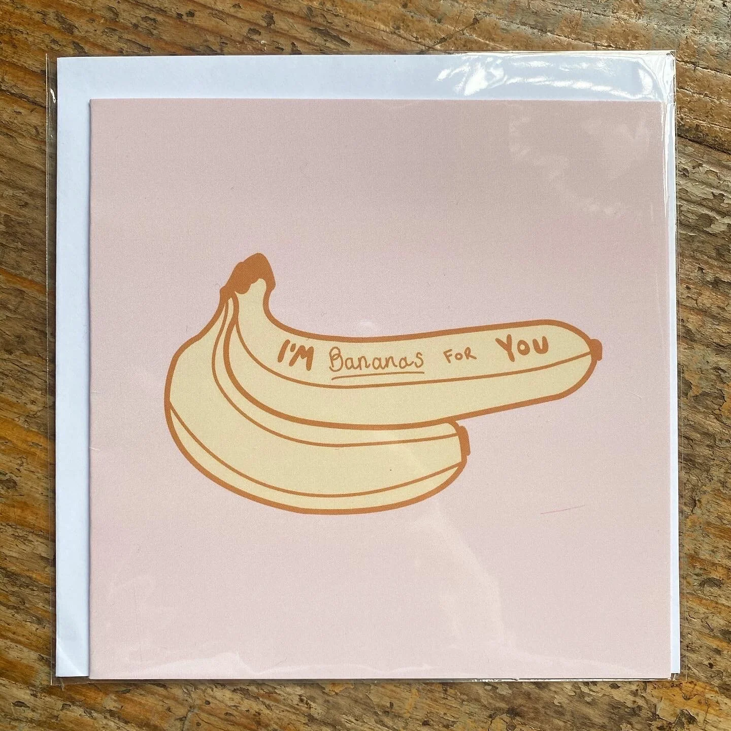 Message Card - Bananas