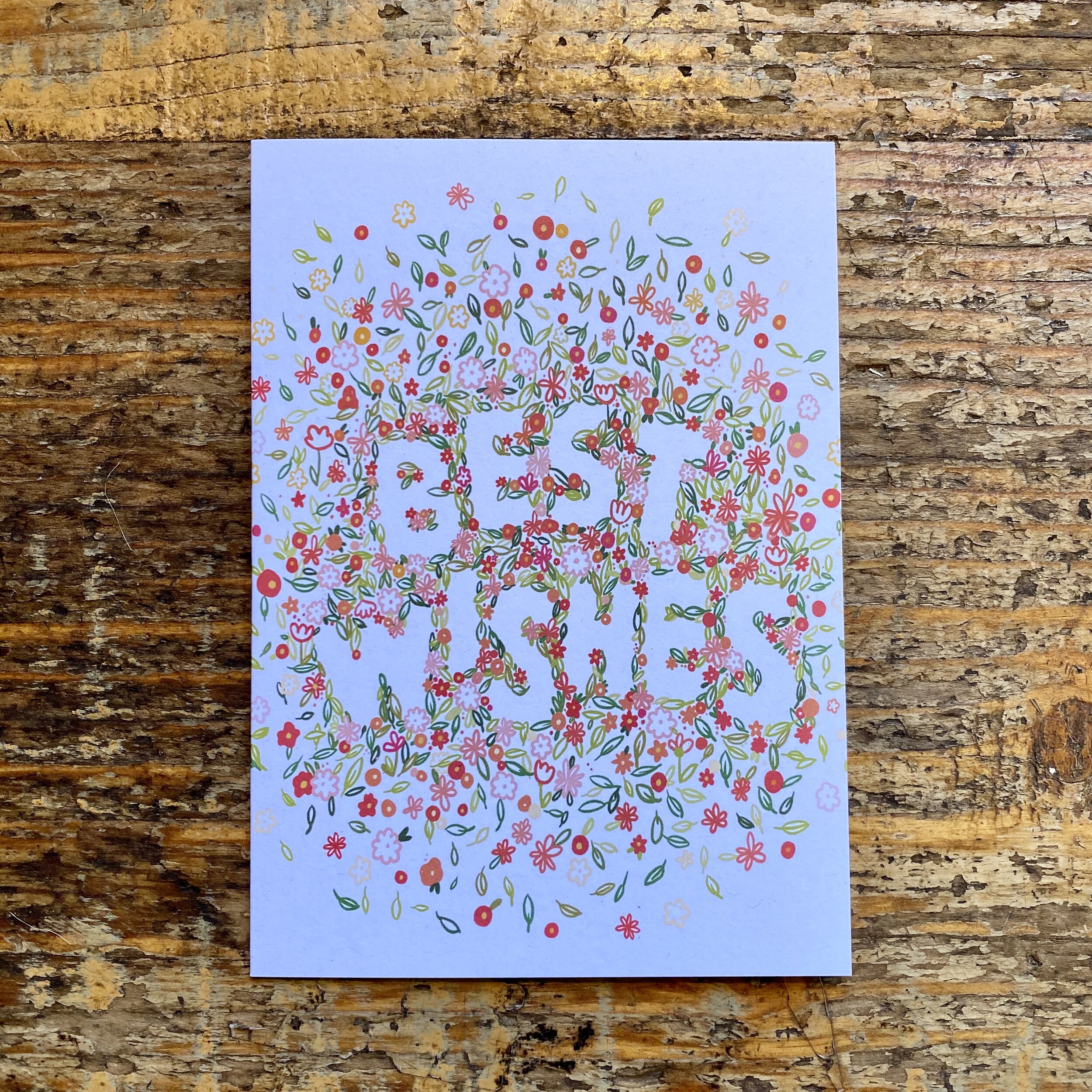 Best Wishes Card 