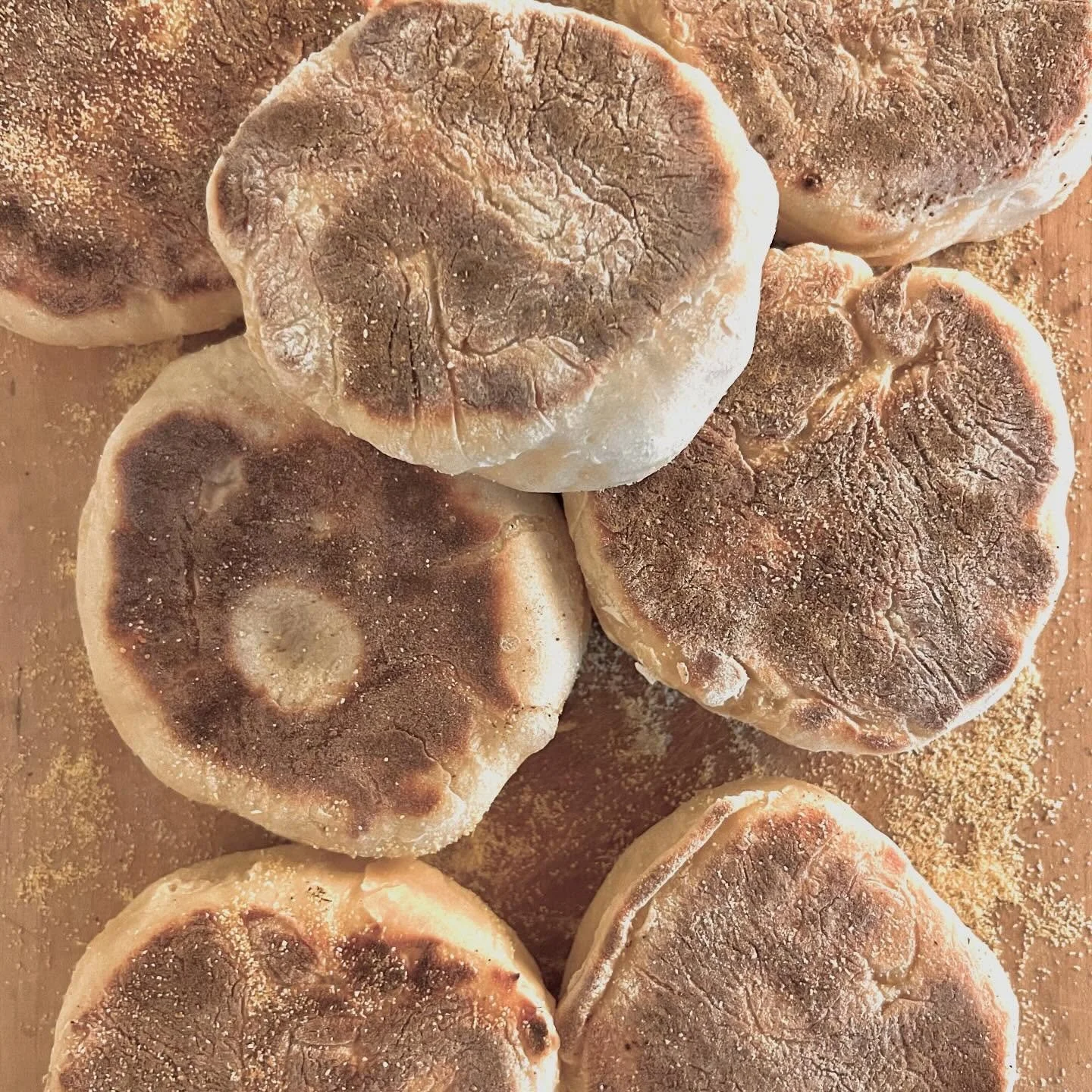 Perfecting my muffin skills #englishmuffins  #foodporn #coffeeculture