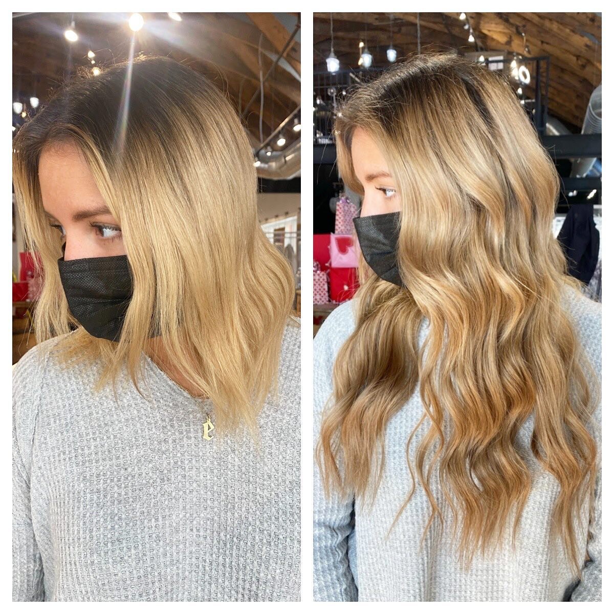 A rooted balayage look with 20&rdquo; @bellamihair hand tied wefts to give that DREAM HAIR ✨

.

I will be adding extensions to my service menu here SOON!! If you have any questions call 314-733-5488 or DM me 🤗 
(extension consultations are free)