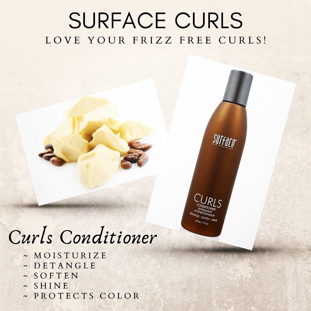 Right now all surface curls product are buy two for $56 at @theboulevardhaircompany  You&rsquo;ve seen the client pictures I&rsquo;ve posted! Book now for a cut or a curl consult for your personal product profile.
