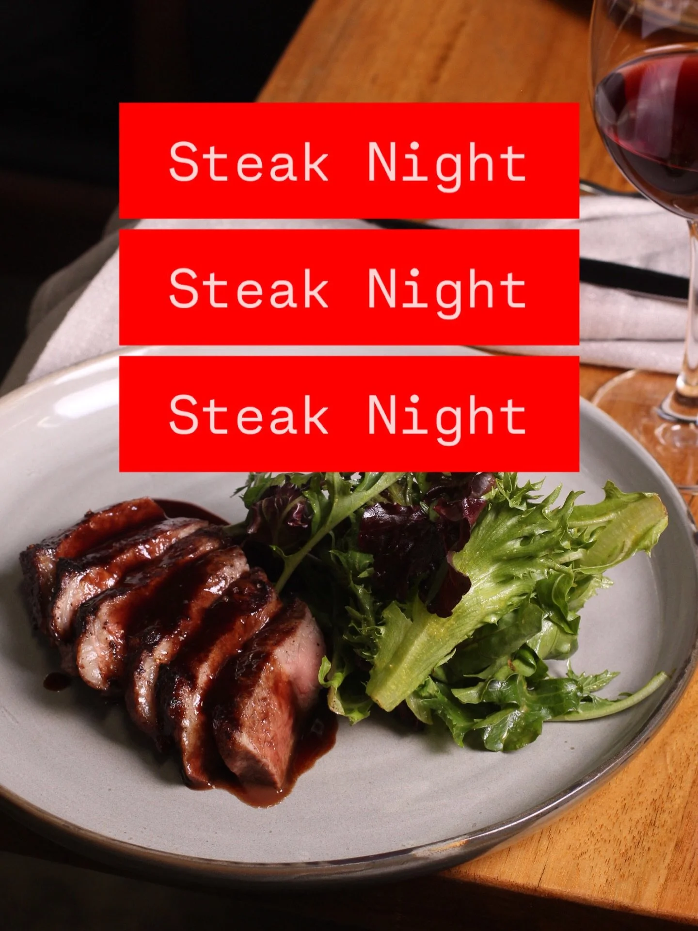 THURSDAY&rsquo;S ARE A GO! She&rsquo;s back and better than ever! 220g Sirloin with your choice of sauce - mustard, red wine jus, salsa verde, $30. And as always, happy hour all night long! $10 wines (Inc Candy Flip, just sayin&rsquo; 😏) and $8 scho