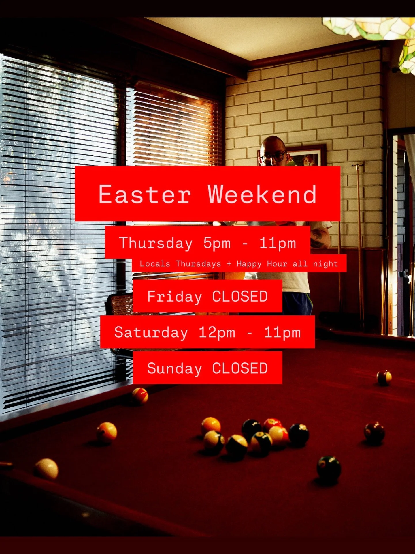Easter hours! Come visit 😘