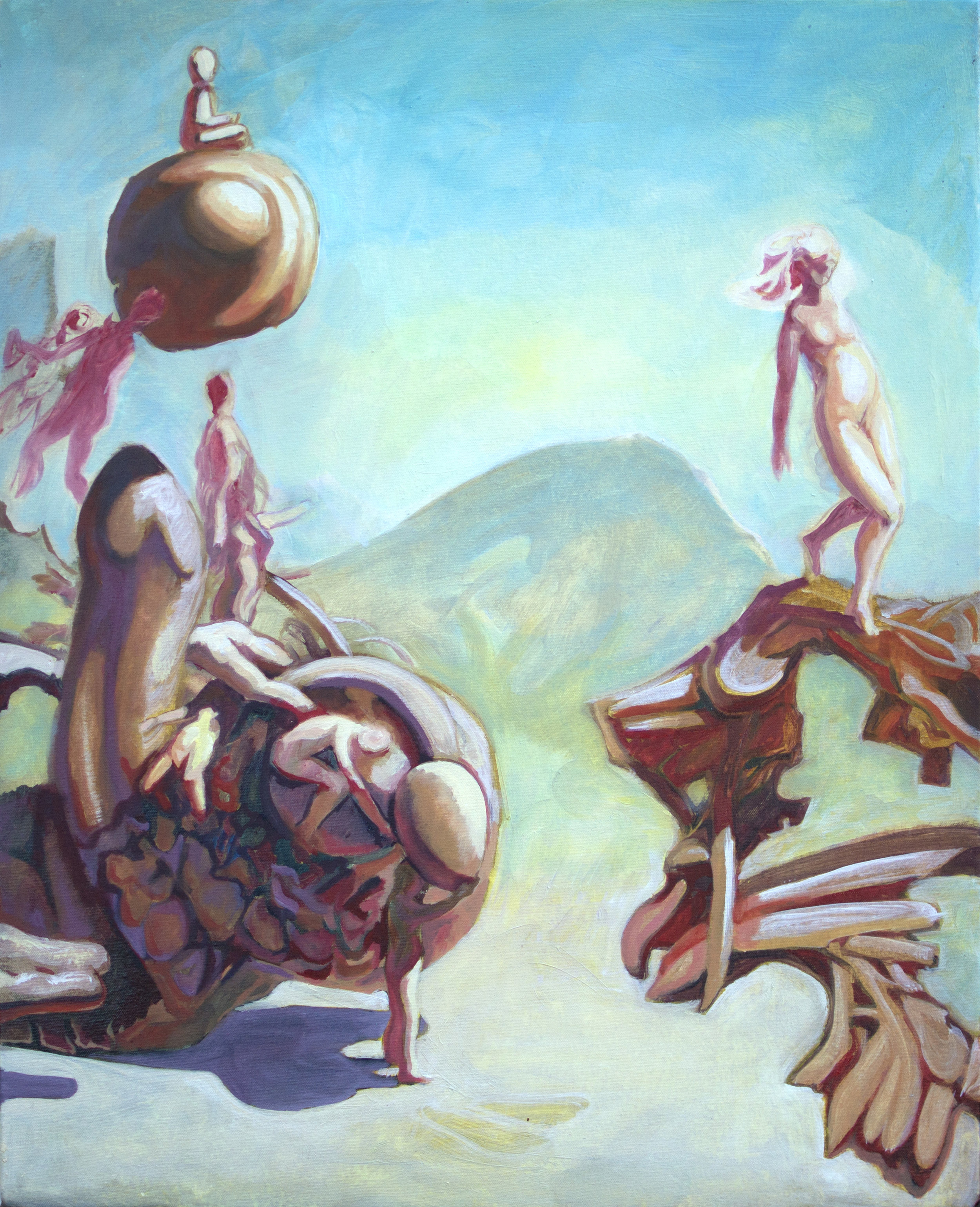 The dangers of finally finding yourself, on a plane of unknowing. The giants that helped construct utopia and roam on Life world are born from eggs that are scattered through the galaxy