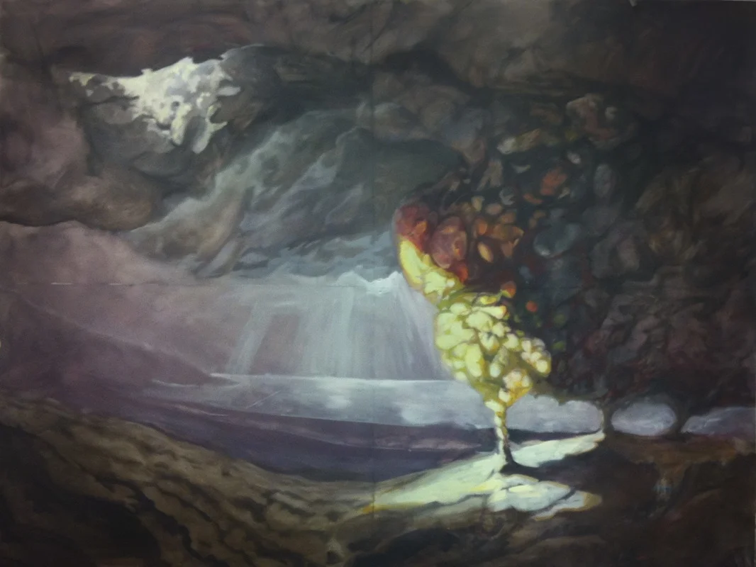 240x160cm Oil on 4 boards