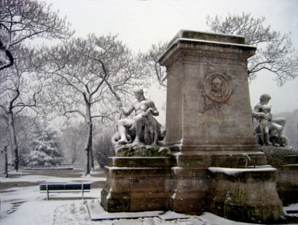 Isle Saint Louis in the Snow