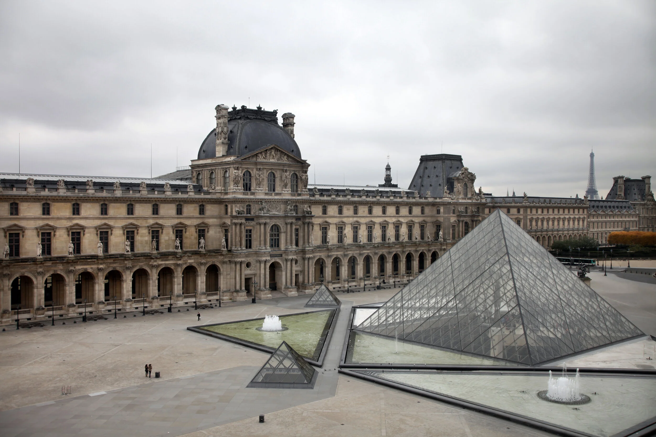 Louvre in Autumn