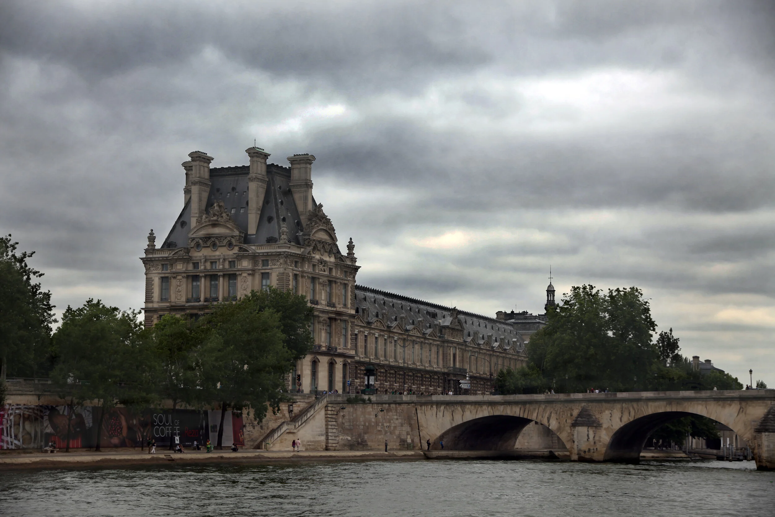Louvre from the Seine