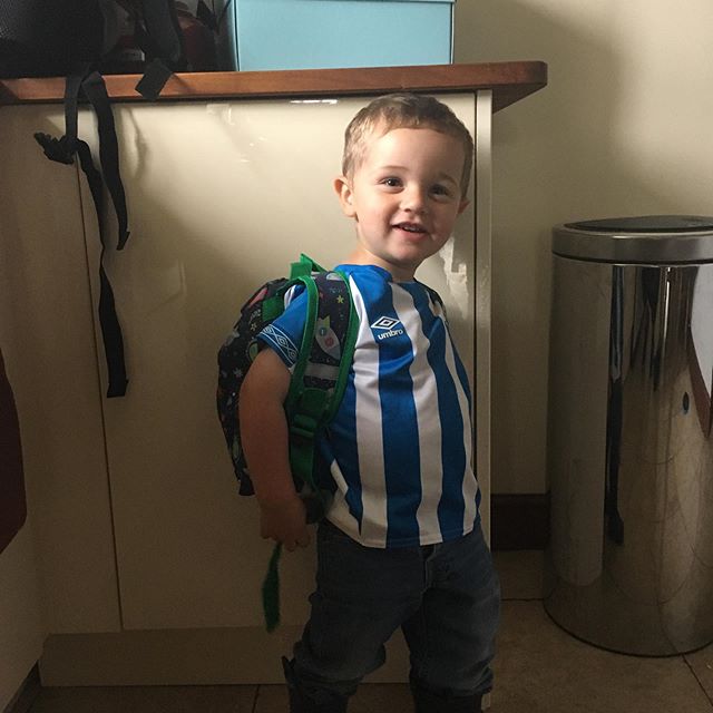 Nathans apprentice for the morning !  What could go wrong?. #startthemyoung #2yearsold #workingwithdaddy
