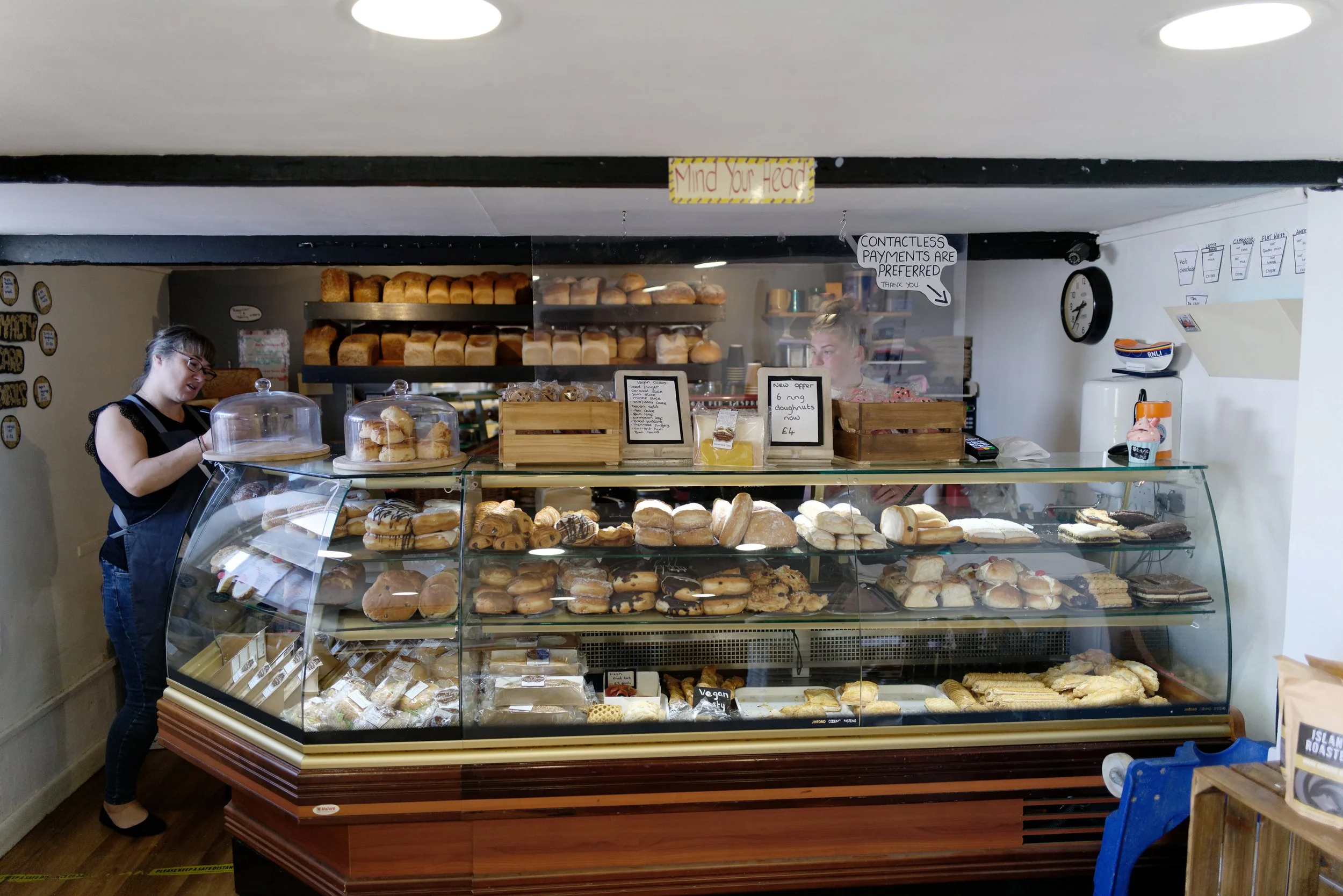 Inside Grace's Bakery - Yarmouth Isle of Wight - 2022