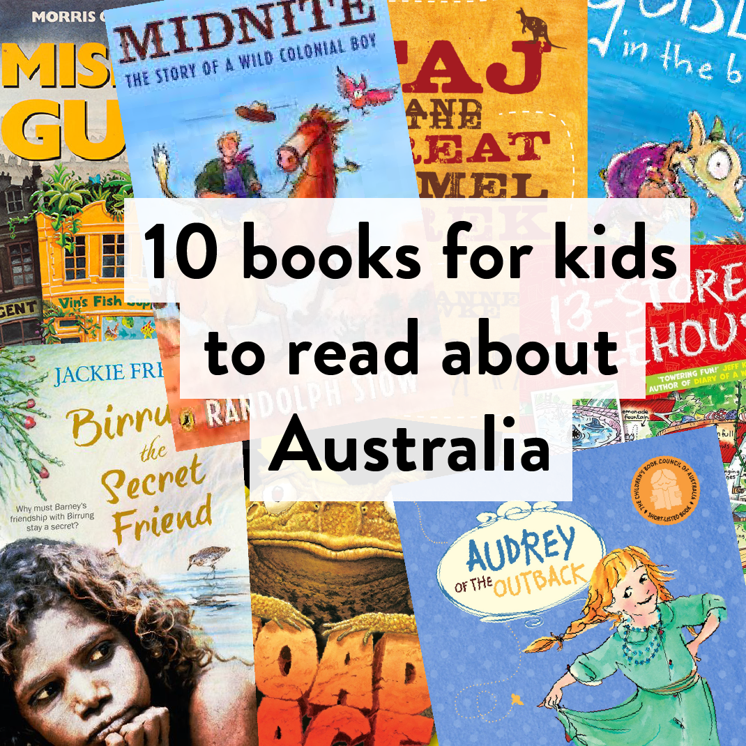 10 books for children about Australia