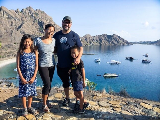 Hiking in Flores, Indonesia