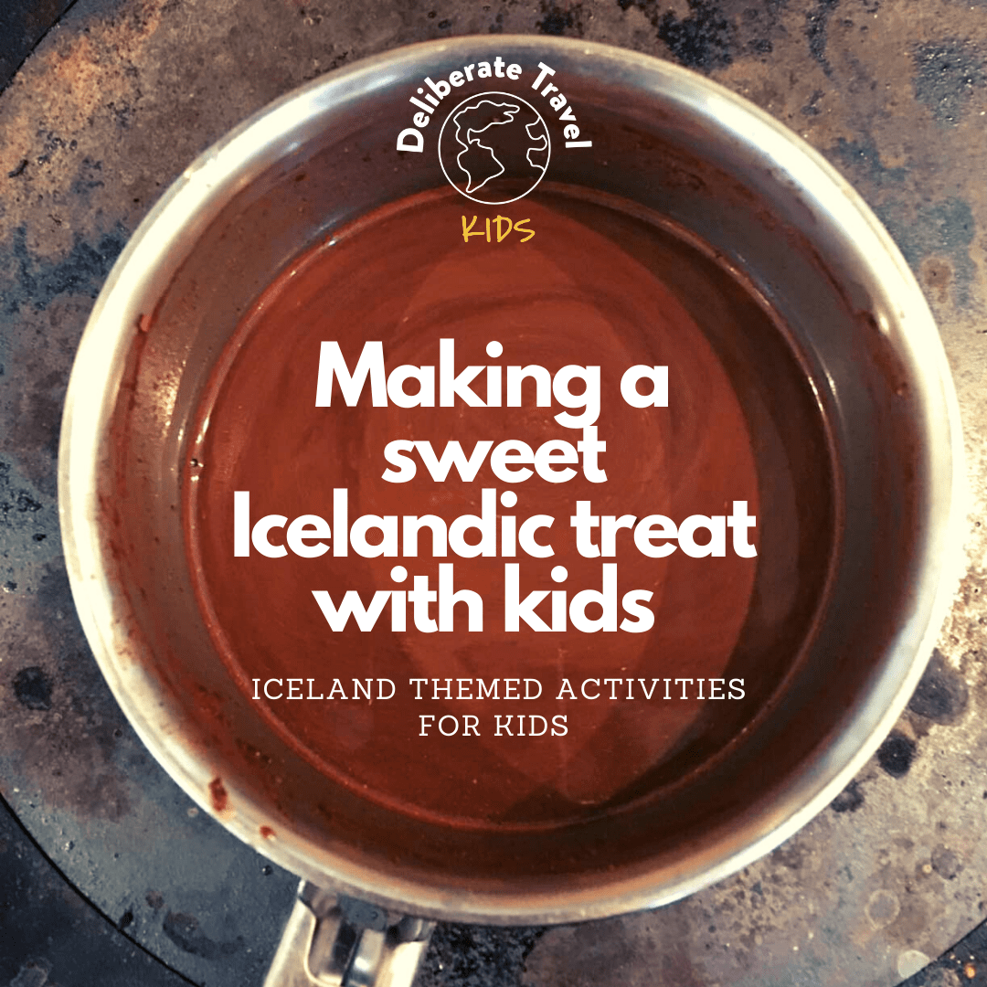 Making a sweet Icelandic treat with kids | Iceland themed activities for kids