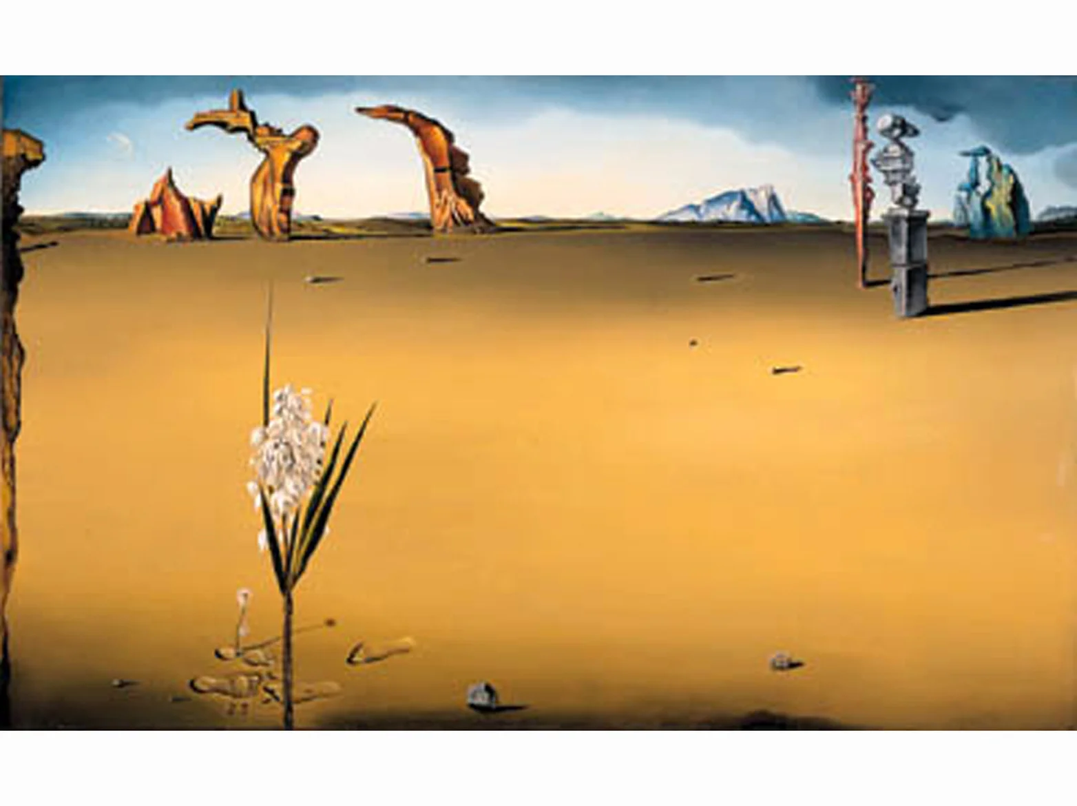 The Invisible Lovers 1946 | oil on canvas | 35,6 x 60 cm.