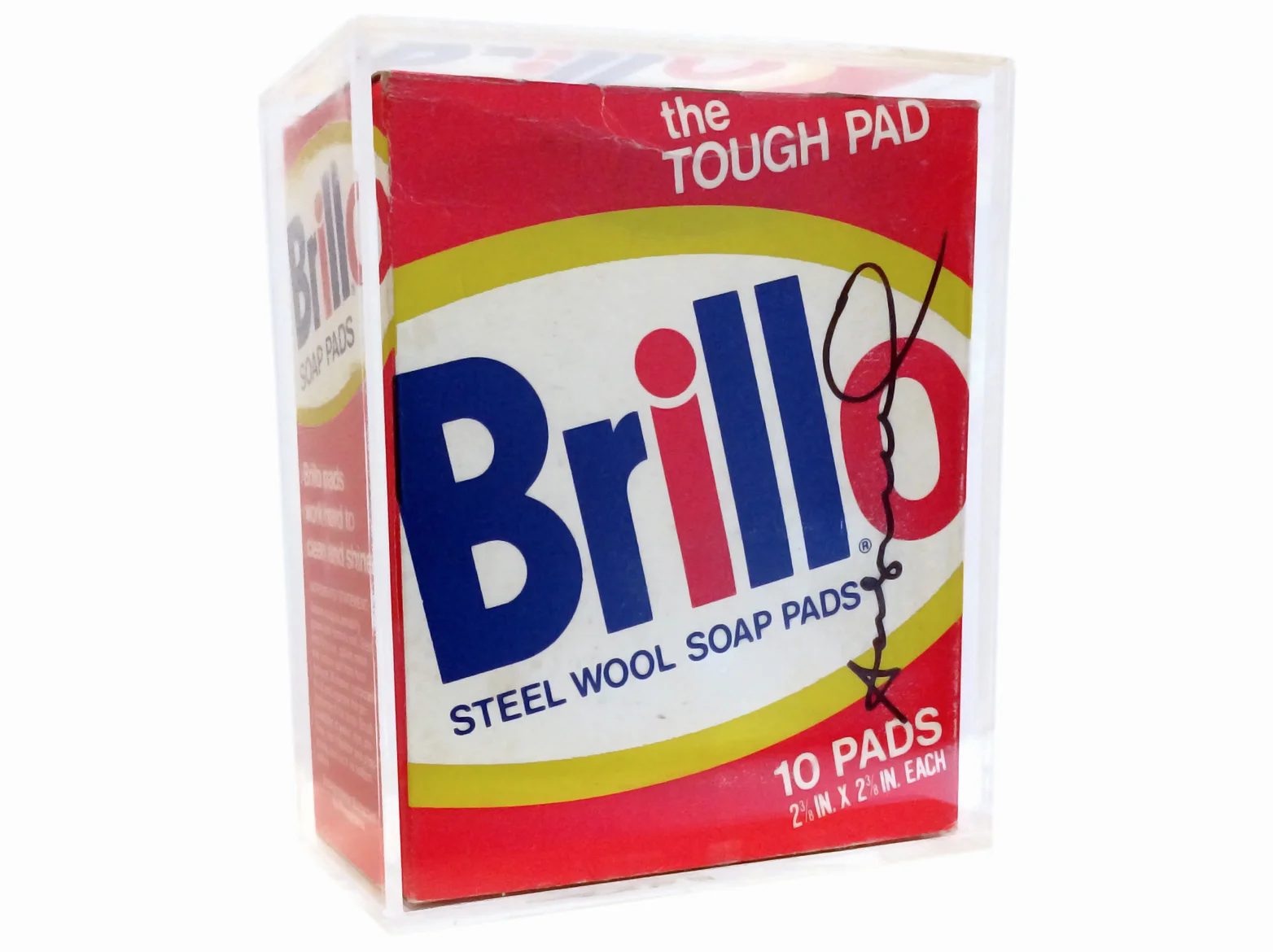 Andy Warhol Brillo Box | 1980 | cardboard | 16,5 x 13,5 x 6,5 cm.