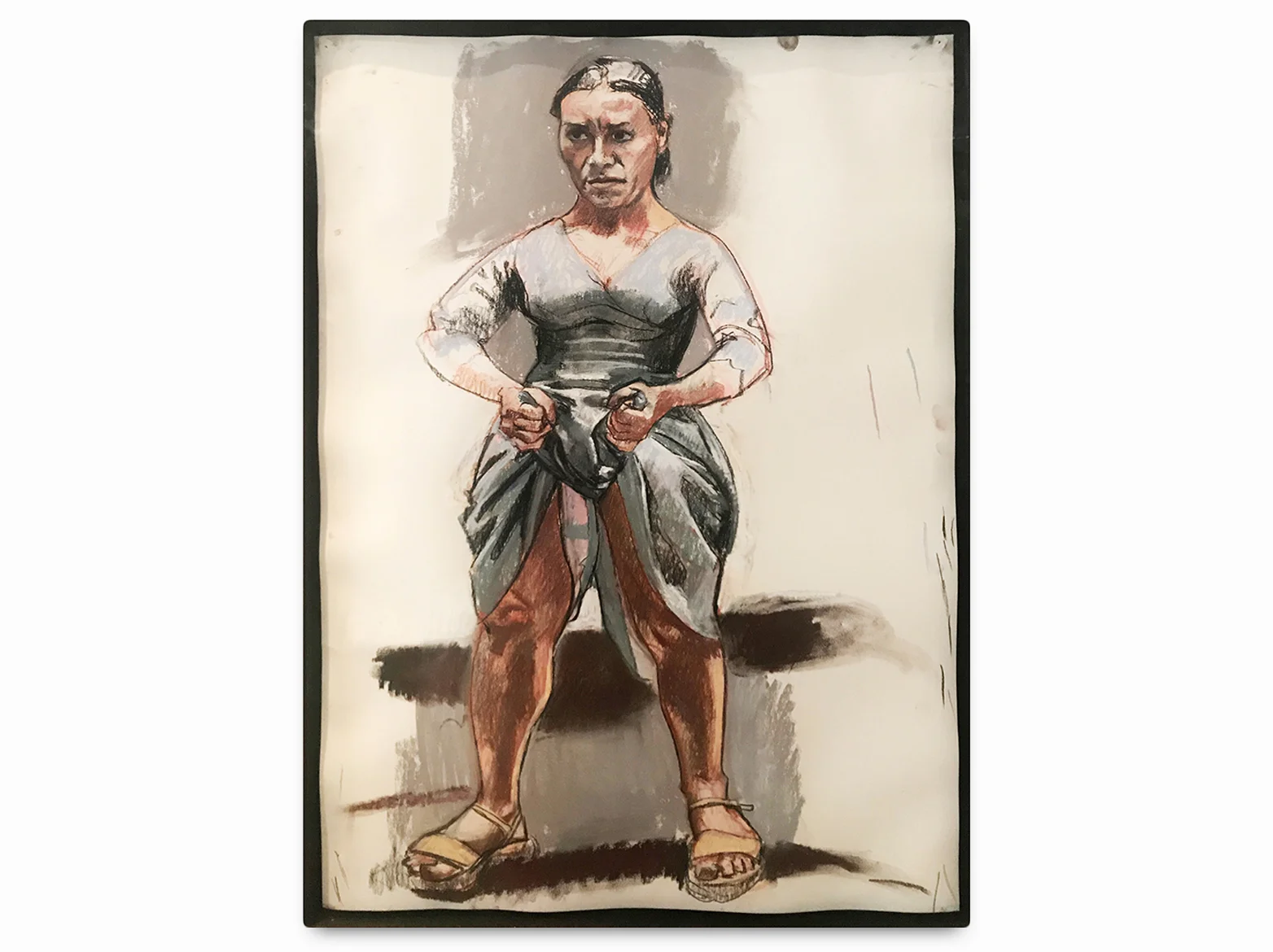 Paula Rego O No | 2003 | 84 x 60 cm.