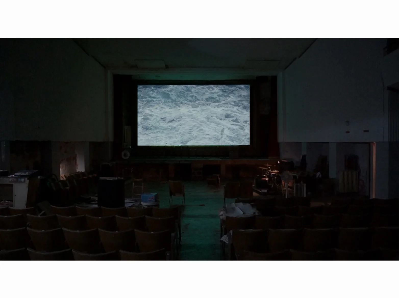 Maria Trabulo In Lybia the Sea is Black And in Italy It Is Blue | 2015 | video, HD, color, mute 1' 37''