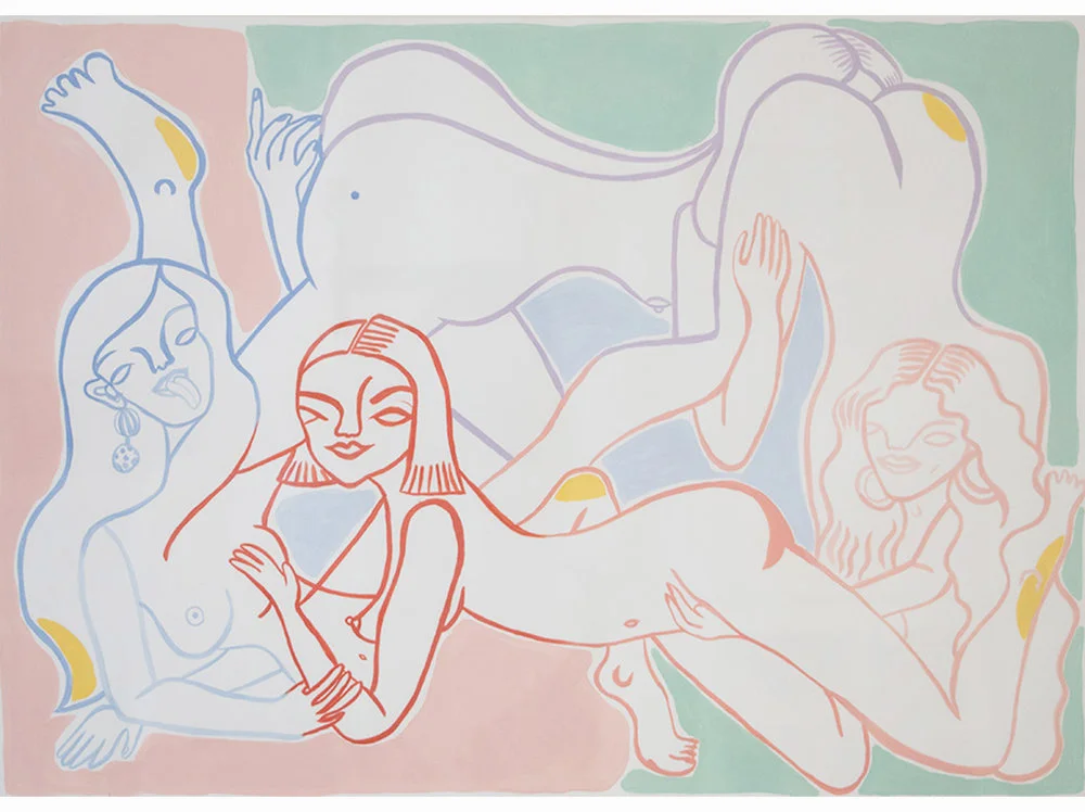 Miranda Makaroff Untitled | 2017 | watercolor | 49,5 x 69,5 cm.