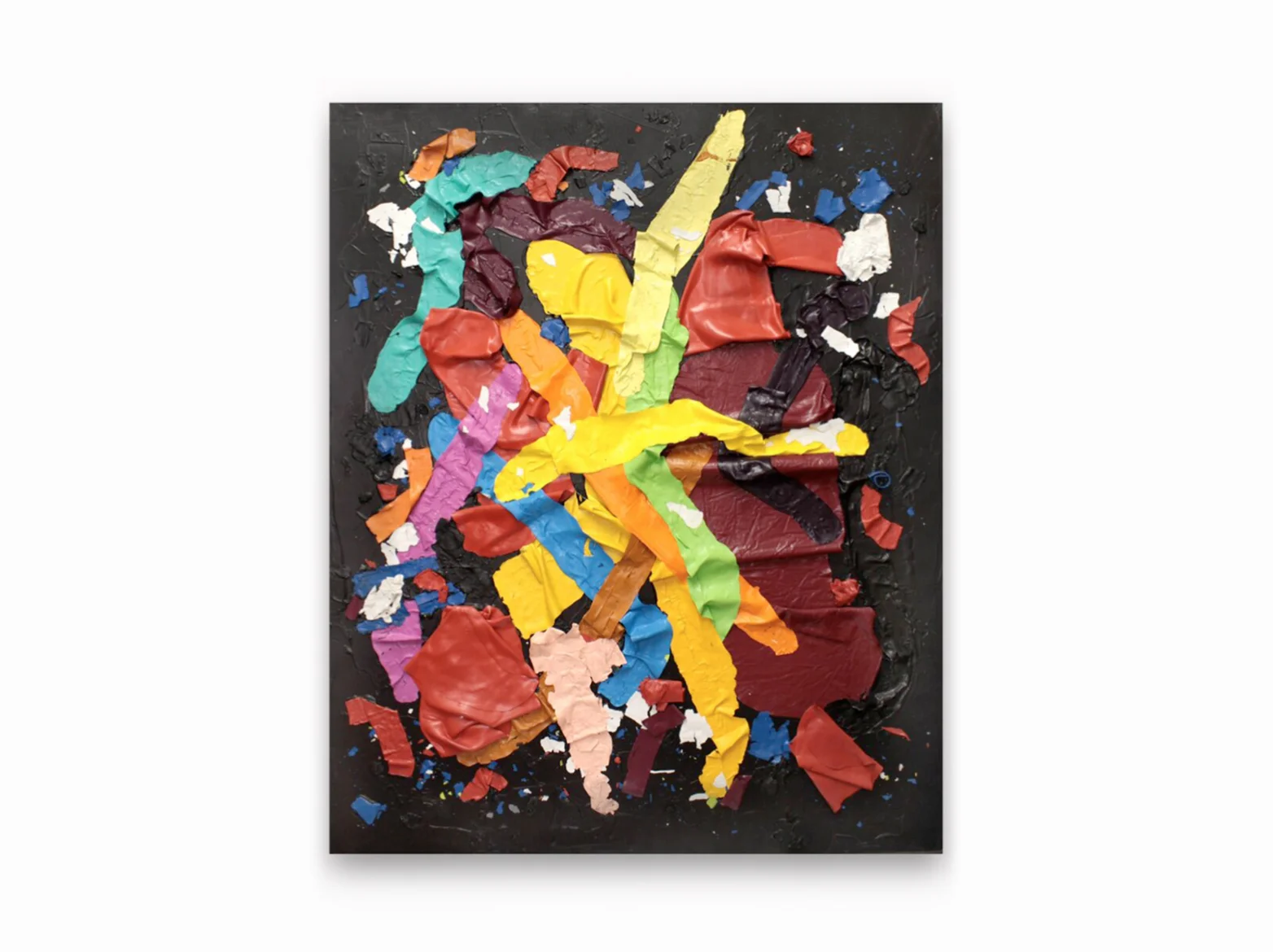 Cluster II | 2015 | acrylic on wood | 152 x 122 cm.