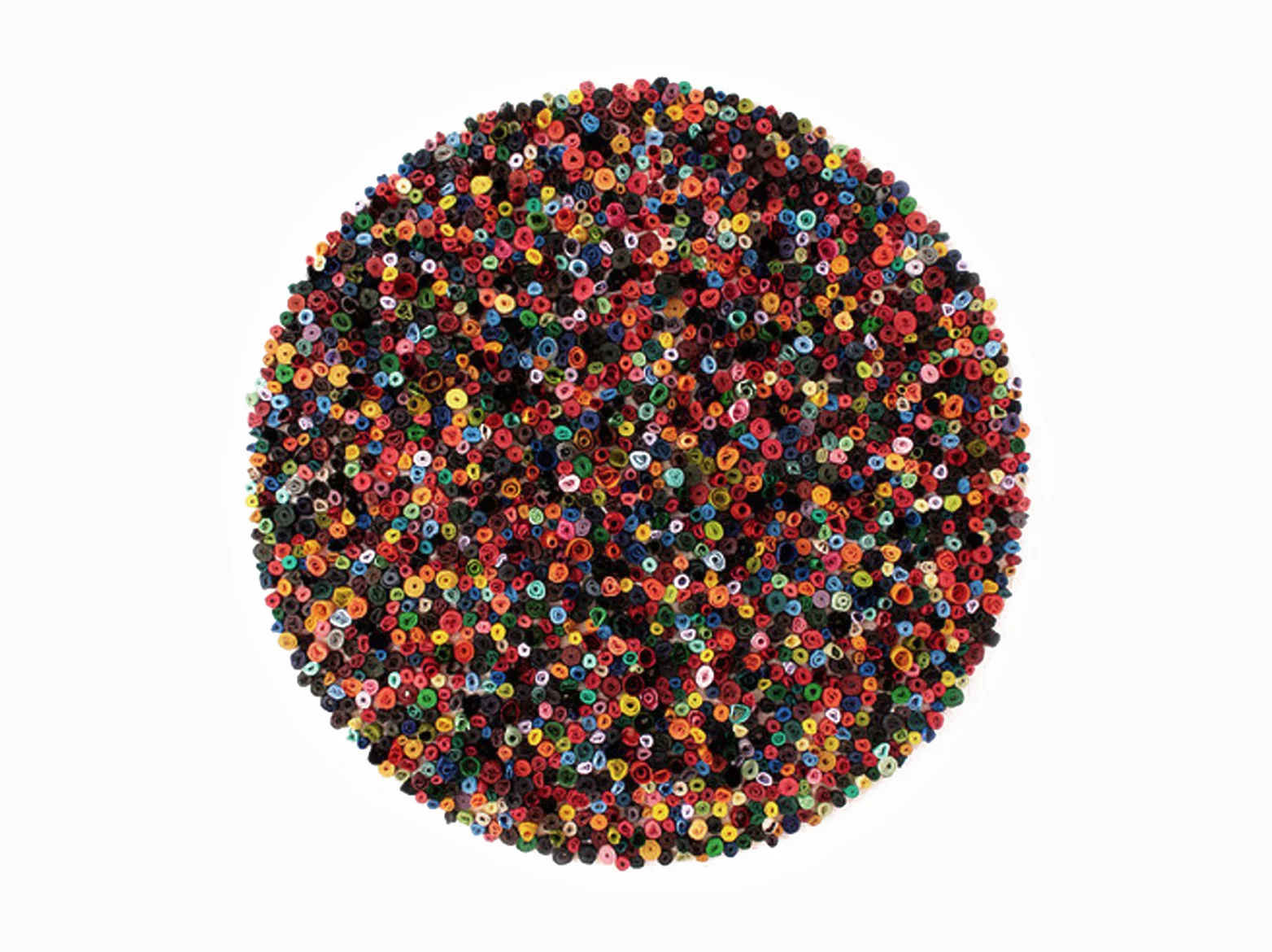 1930 | 2016 | acrylic on wood | 120 cm. diameter x 5 cm. depth