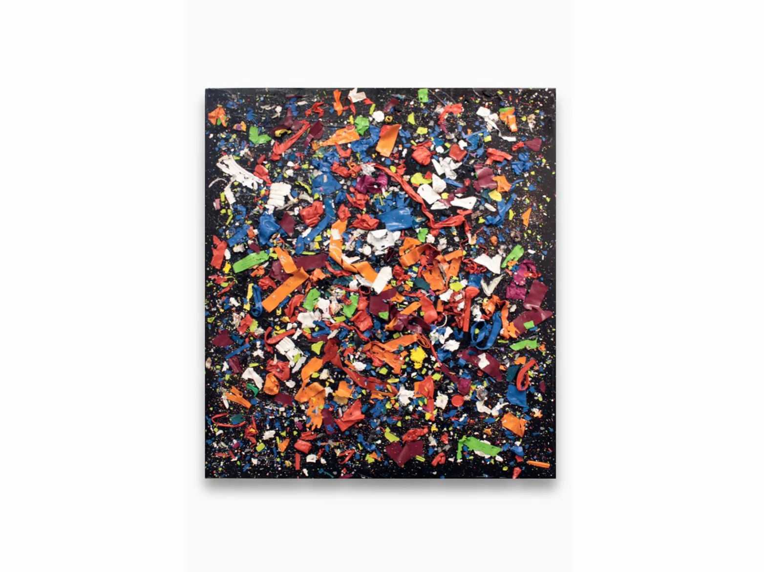 Cluster I | 2015 | acrílico sobre madera | 132 x 121 cm.