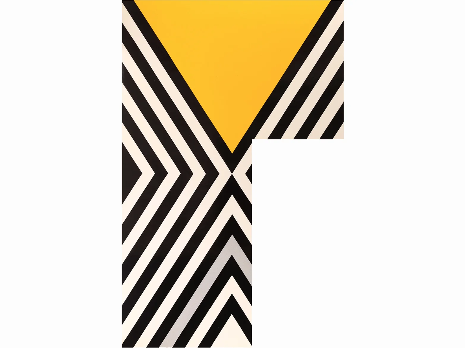 Untitled | 2016 | madera, resina, y pintura electroestática | 120 x 90 cm.