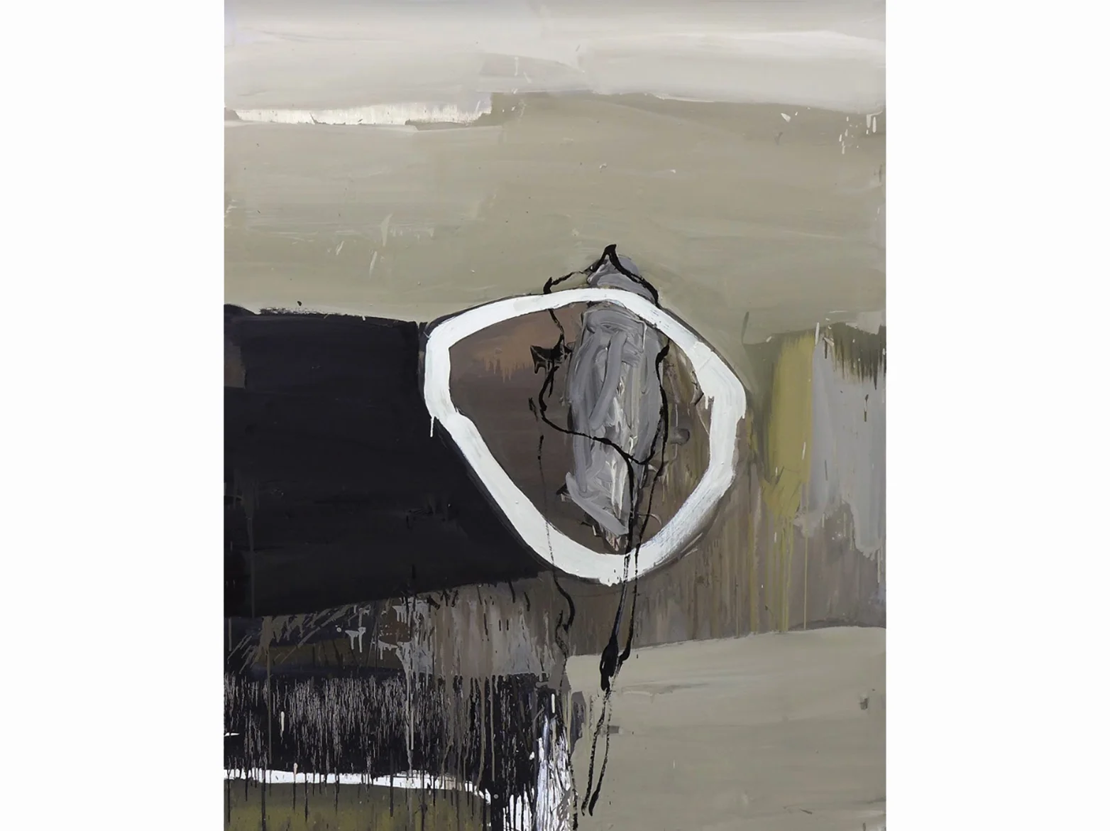 Selfportrait as metaphysical woman | 2016 | óleo sobre lienzo | 170 x 130 cm.
