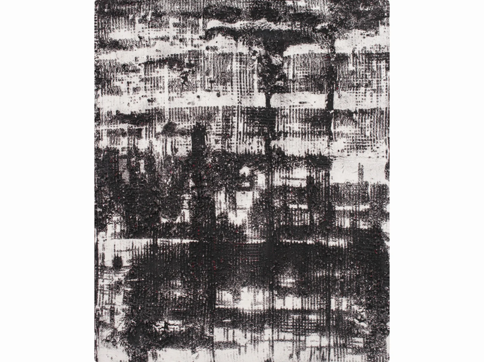 Untitled | 2018 | técnica mixta sobre lino | 150 x 120 cm.