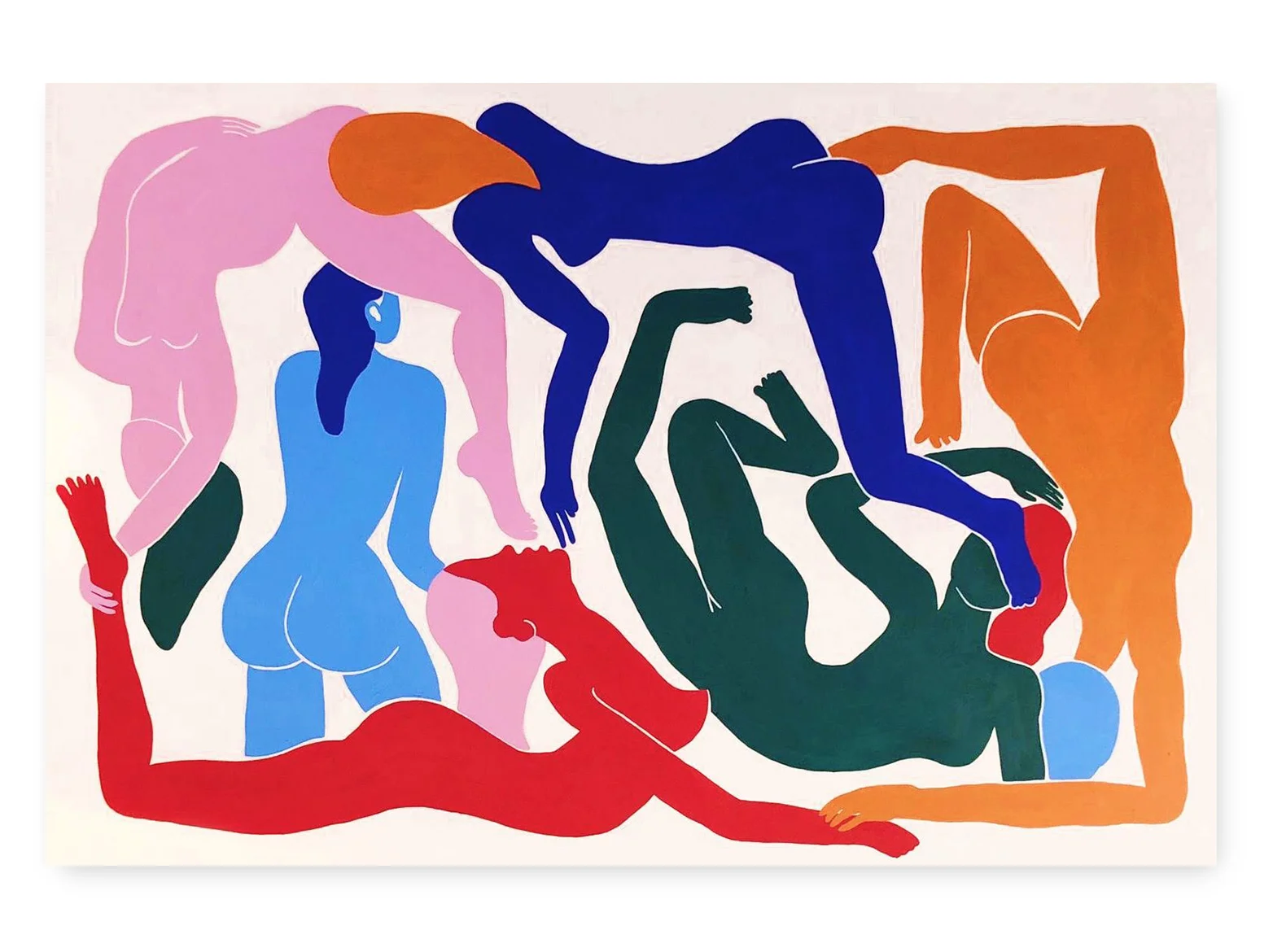 Leloland | 2018 | acrílico sobre lienzo | 130 x 195 cm.