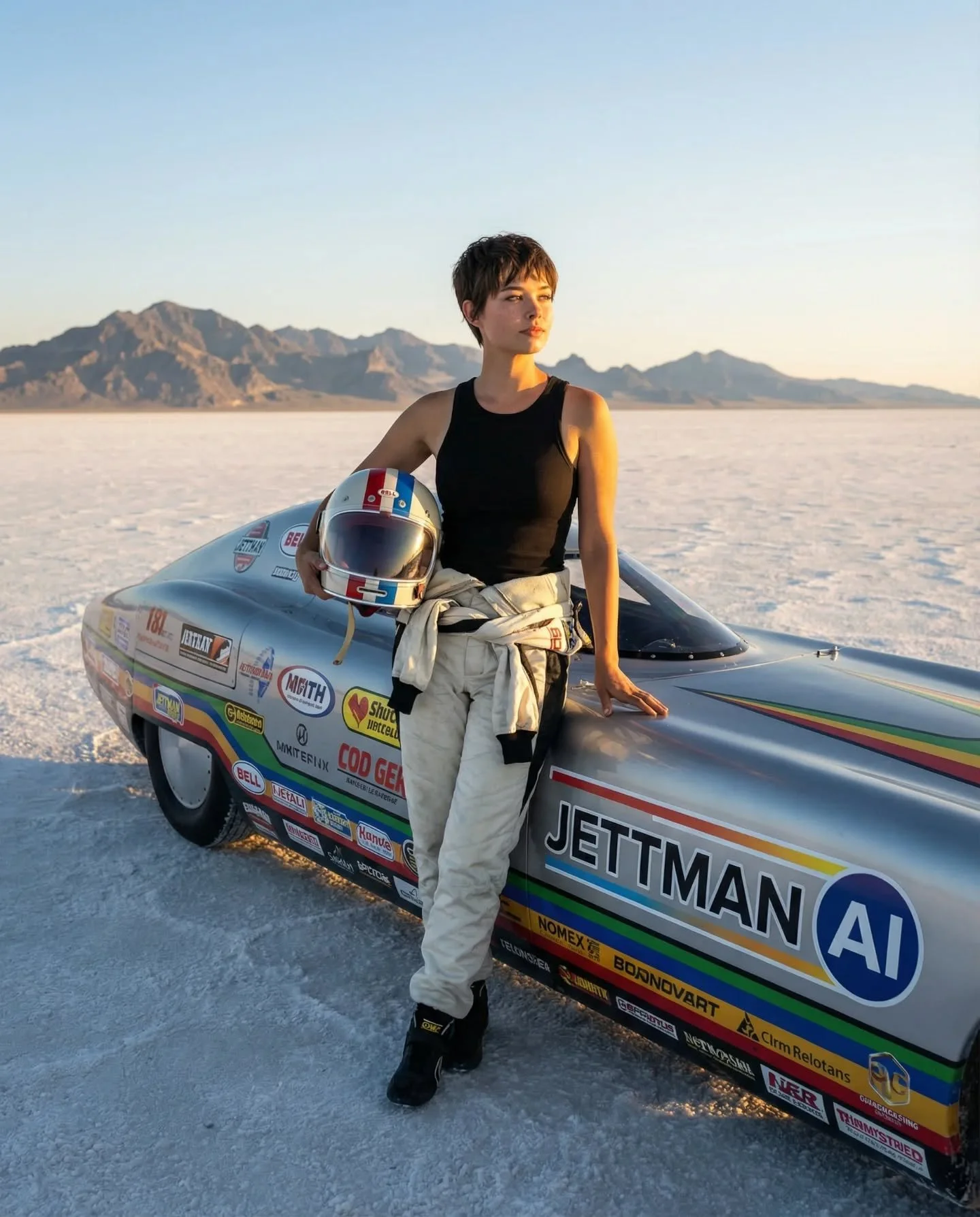 Another dream photoshoot of mine, made possible with AI. - www.Jettman.se