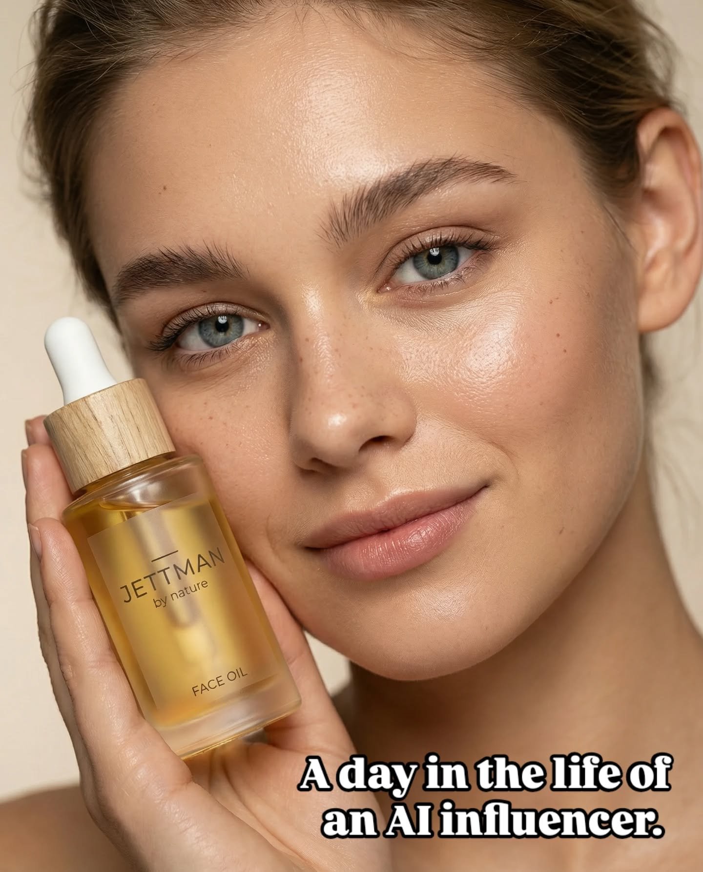 Same face - Different day - Different mood - Different campaign - AI influencers don't sleep.
Neither do we - Jettman.se