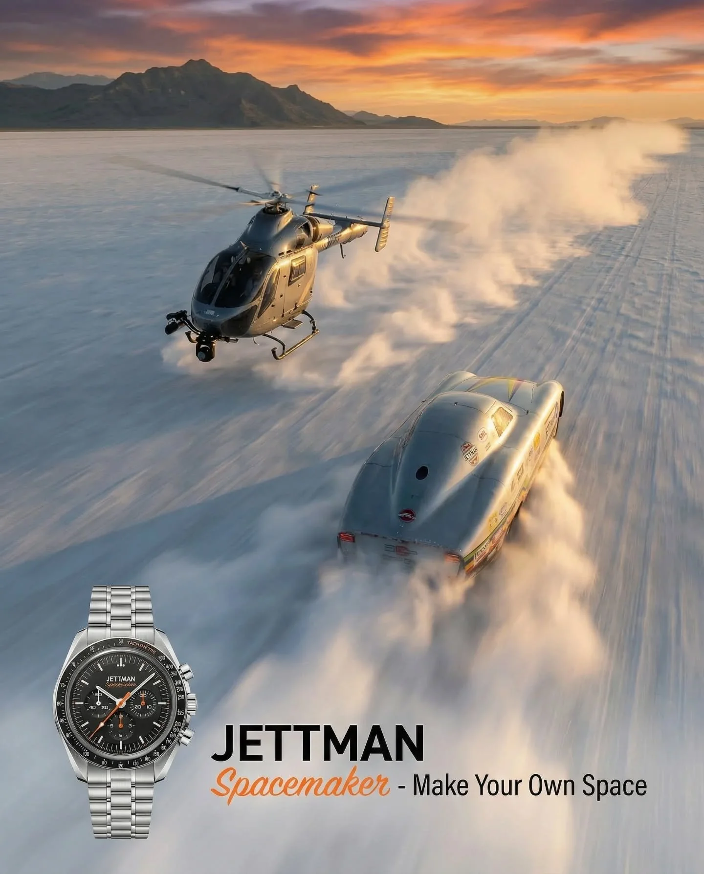 With AI I've discovered something new: Pure creativity on demand. 
No location permits, travel budgets or waiting for that perfect light. 
I can test ideas in minutes that would otherwise require weeks of planning and large production teams. 
The dis