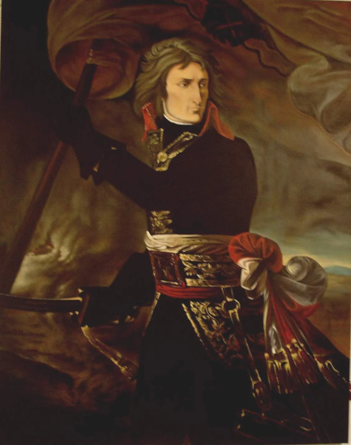 General Bonaparte on the Arcole Bridge