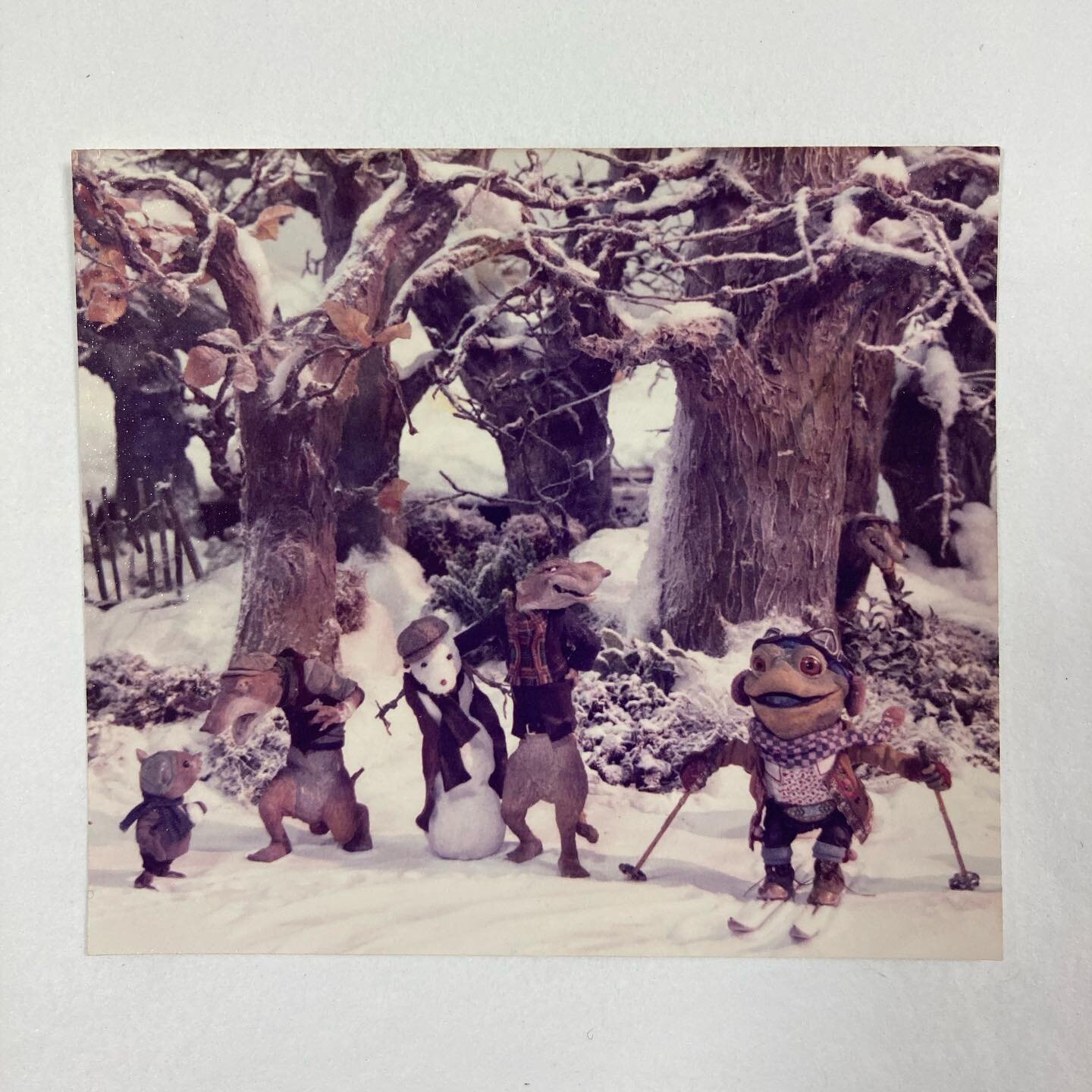 Come on snow! Merry Christmas from all of us here at the Cosgrove Hall Films Archive, sending some Christmas warmth your way. 

A still from the stop motion series Wind in the Willows courtesy of Joe Dembinski, talented Cosgrove Hall cameraman and ci