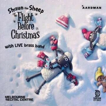 Shaun the Sheep: The Flight Before Christmas with LIVE BRASS BAND