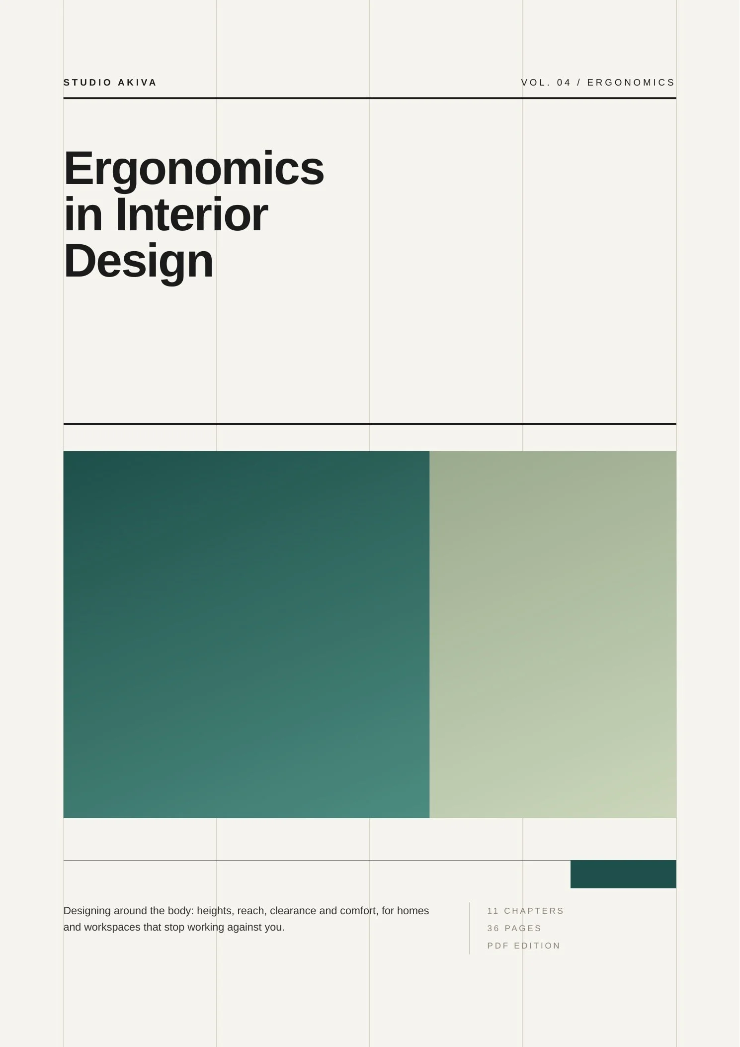 Ergonomics in Interior Design