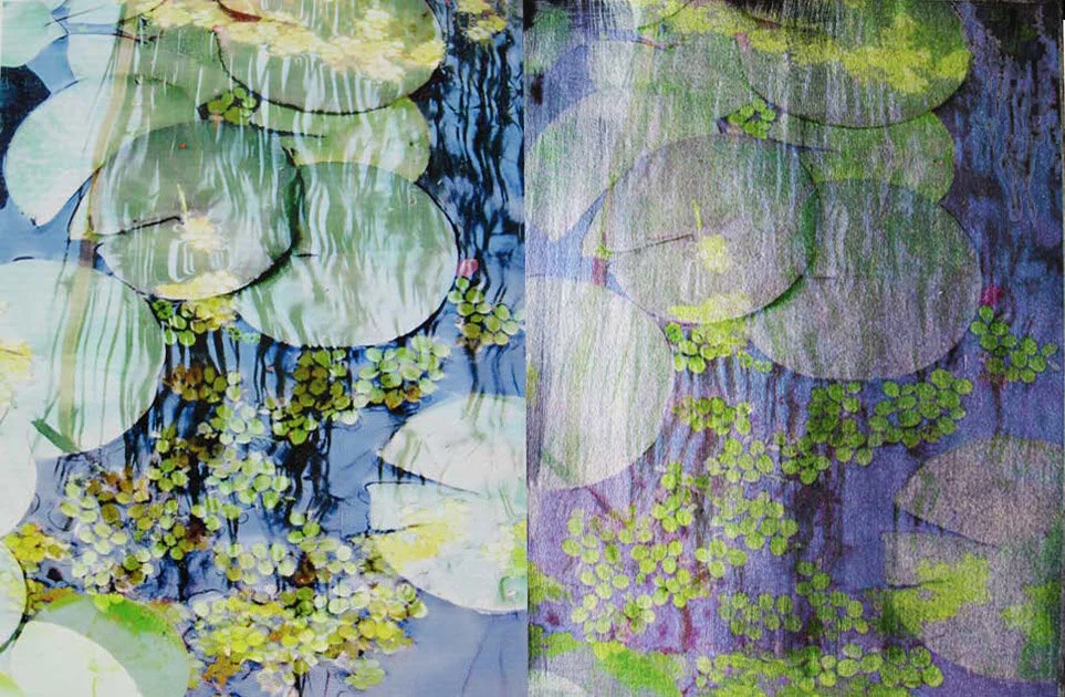 18/ Pond Pentimenti III