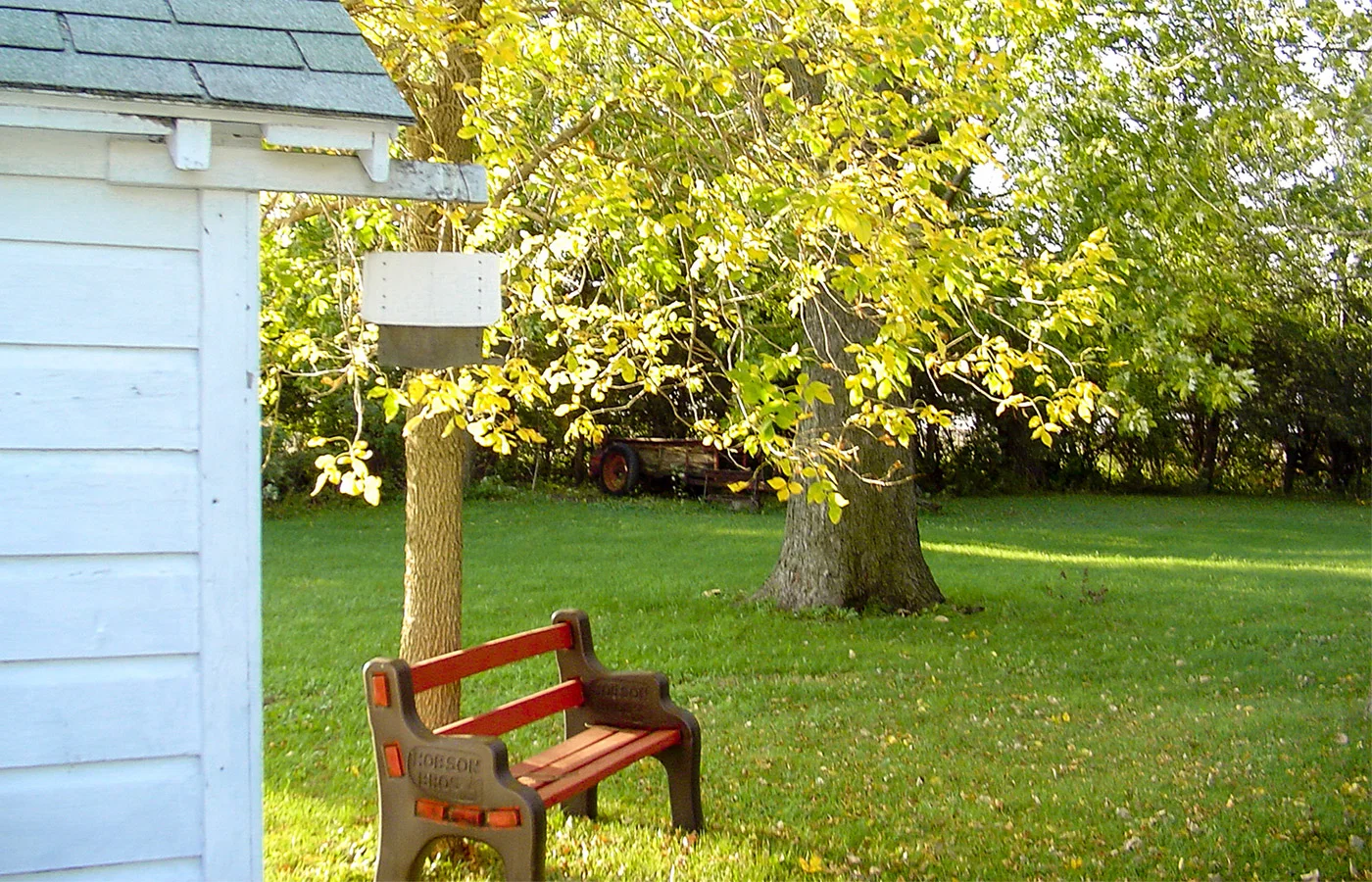 Daddy’s Park Bench