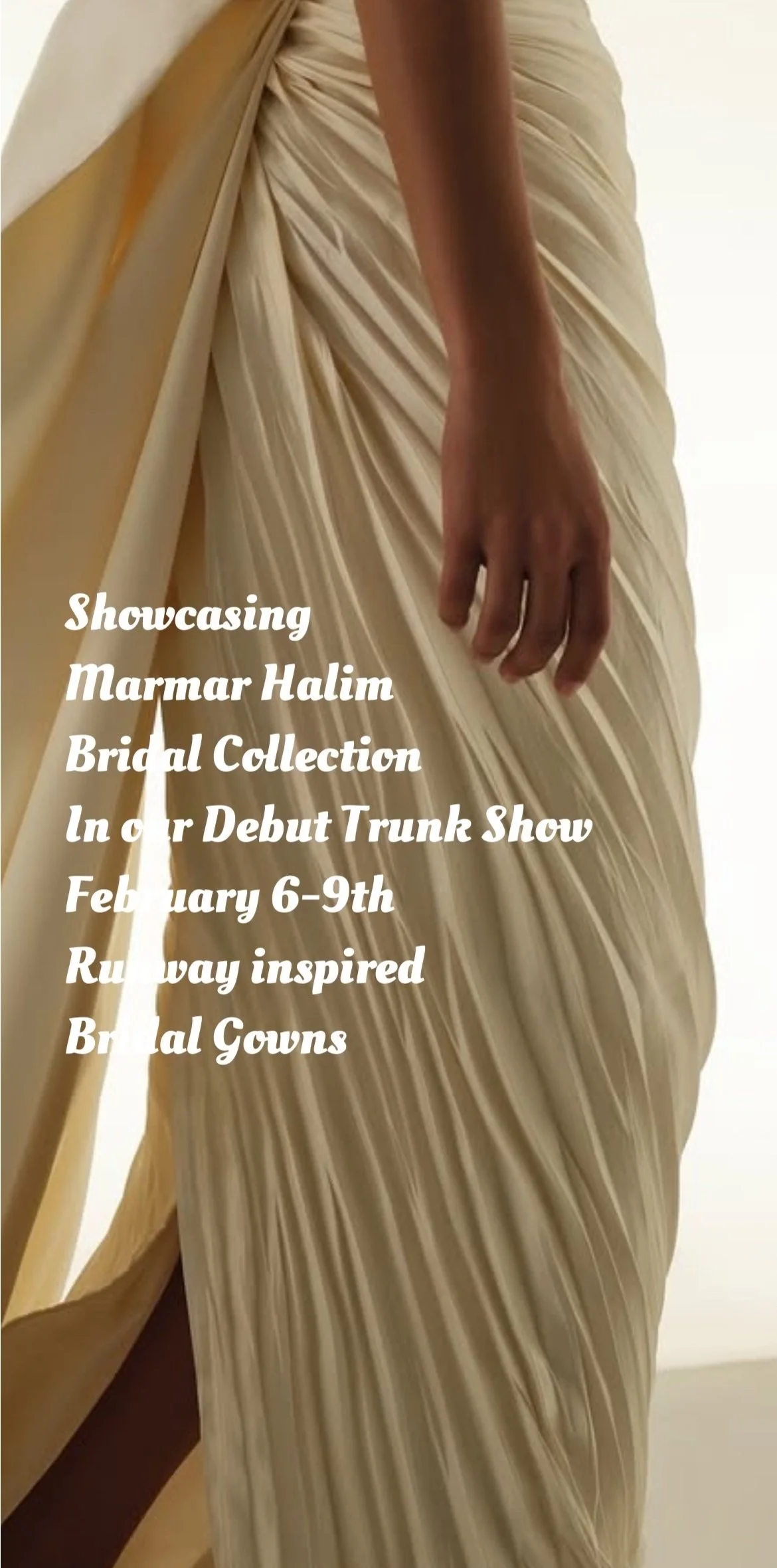 Marmar Halim Bridal Collection – Debut Trunk Show!