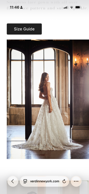 Verdin NY Milan gown