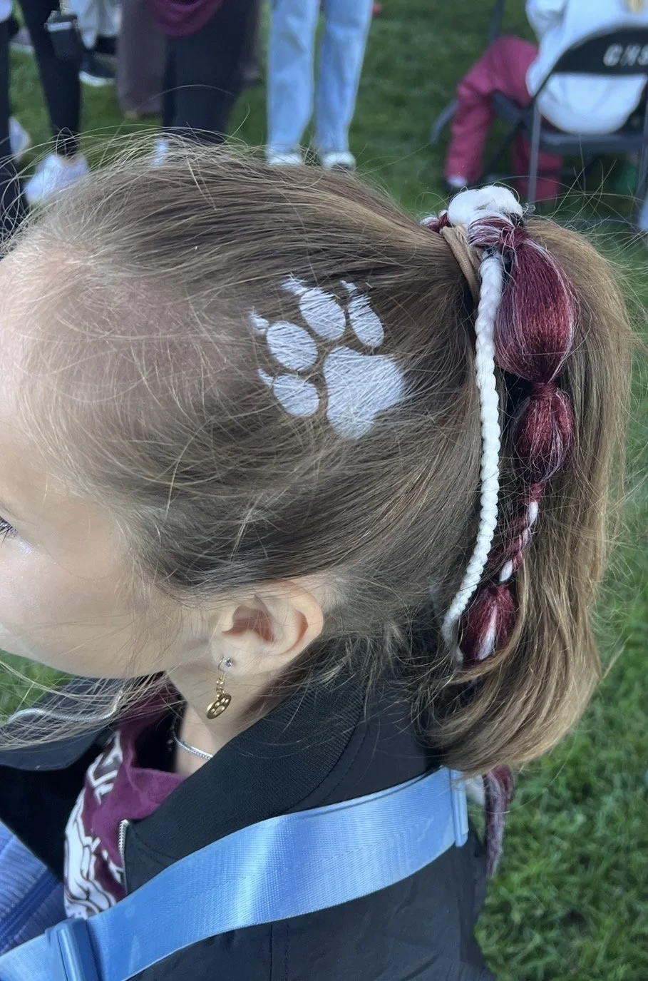 Airbrush Hair Tattoos for HOCO