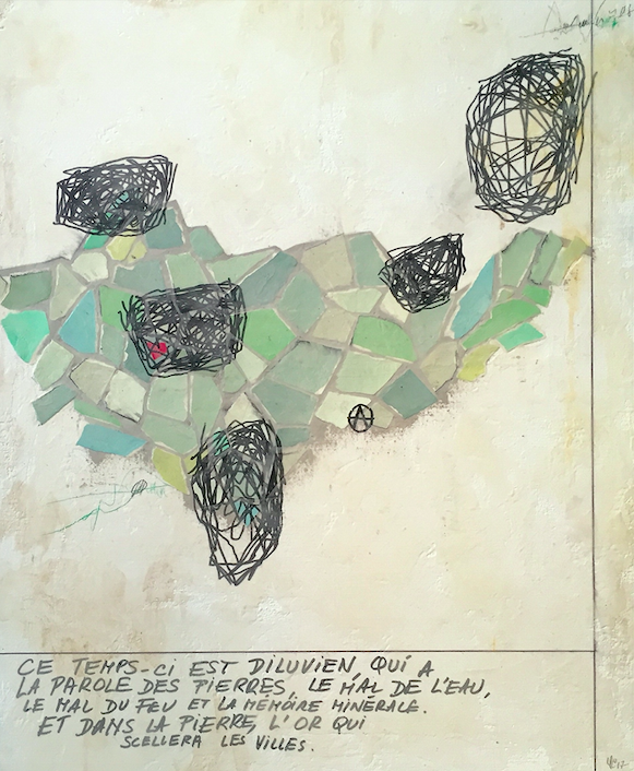 Temps diluvien_60x73