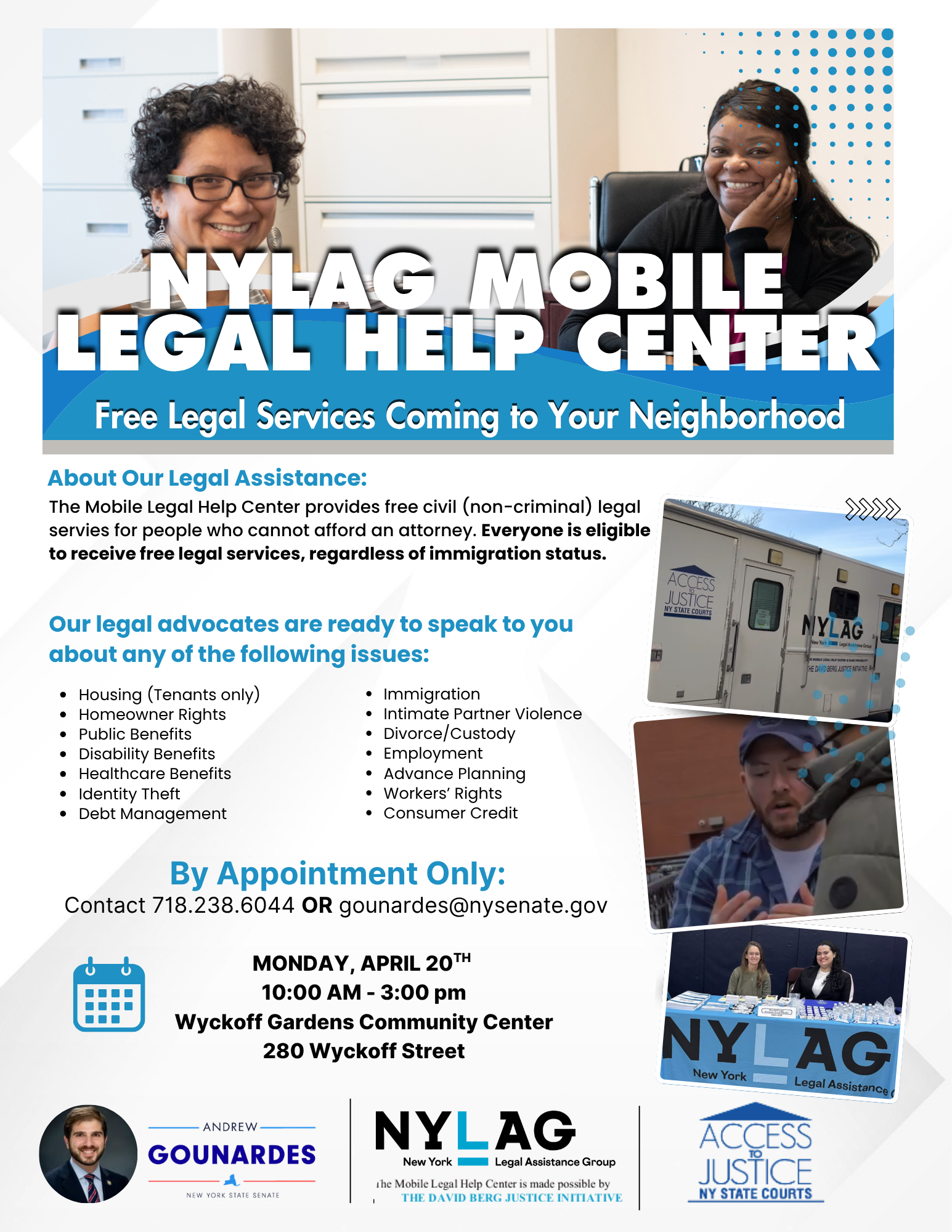 NYLAG Mobile Legal Help Center