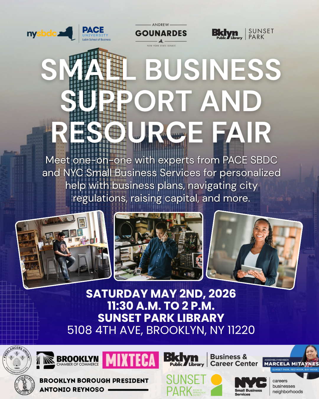 Sunset Park Library Small Business Fair