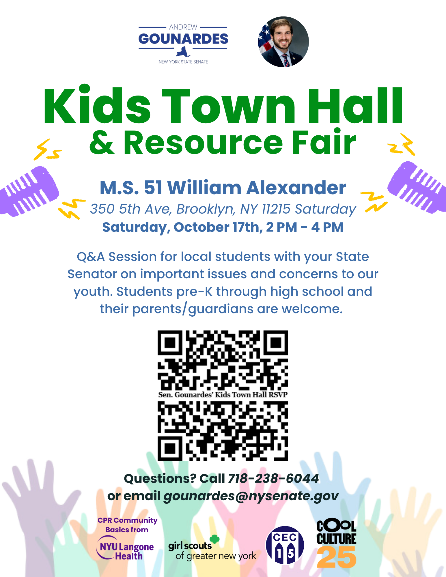 Kids Town Hall &amp; Resource Fair 